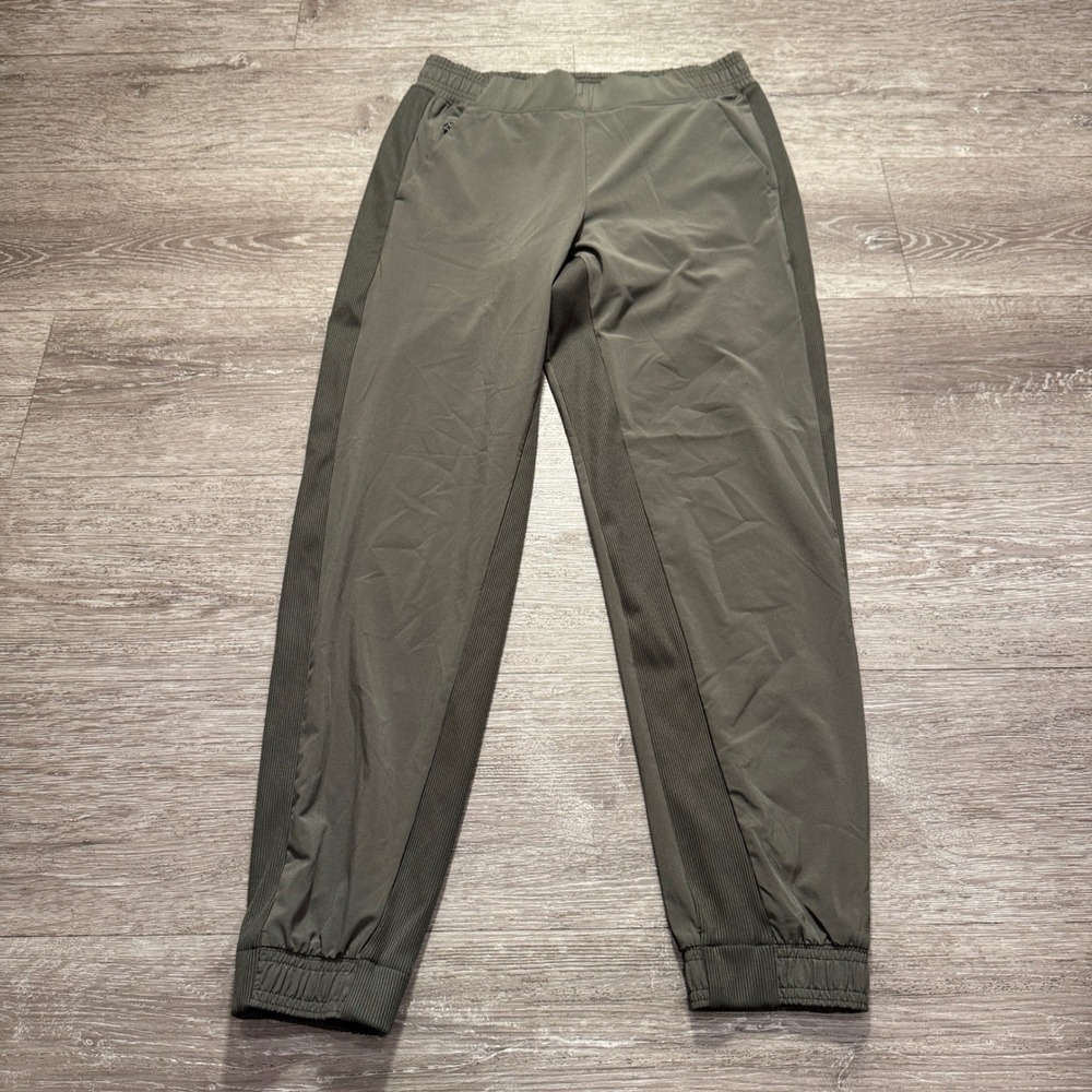 Athleta Brooklyn Jogger Women 4 Green Athleisure Travel 27x28 Performance Pants